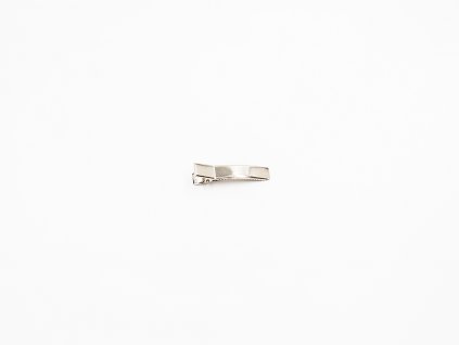 Sponka krokodýl 4,3 cm stříbrná