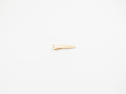 Sponka krokodýl 4,2 cm zlatá