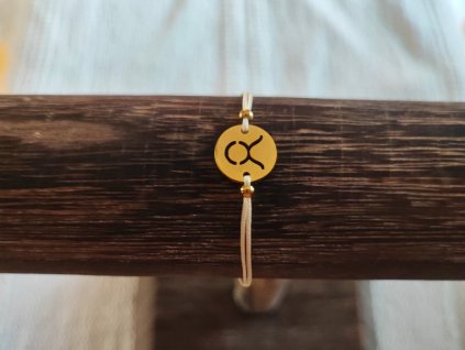 Náramek znamení zvěrokruhu býk zlatá