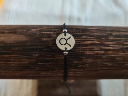 Náramek znamení zvěrokruhu býk stříbrná