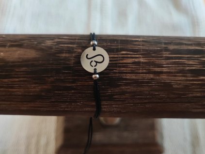 Náramek znamení zvěrokruhu lev stříbrná