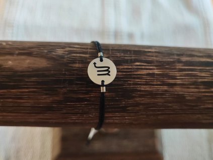 Náramek znamení zvěrokruhu štír stříbrná