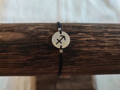 Náramek znamení zvěrokruhu střelec stříbrná