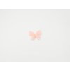 Aplikace motýl perličky lososová (š3.5 x v4 cm) 15Kč