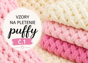 Vzorkovník na pletenie rukami z Alize Puffy 1