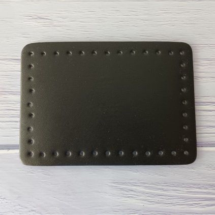 Dno na háčkovanú kabelku alebo tašku 14x20 cm