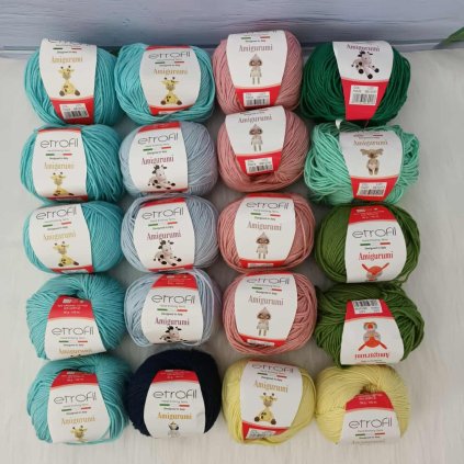 Priadza Amigurumi na hračky 20 ks