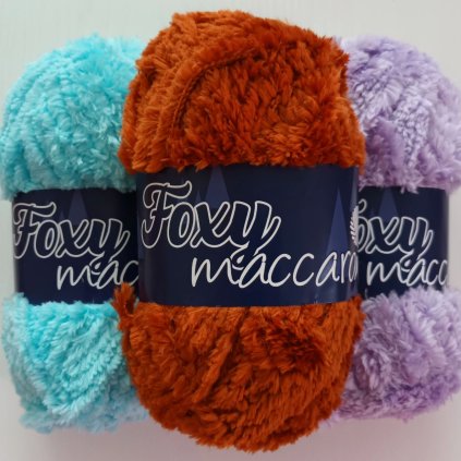 Chlpatá priadza na hračky Foxy