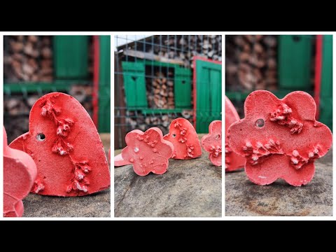 Výtvarka s Amosem - odlévané ozdoby s přírodninami