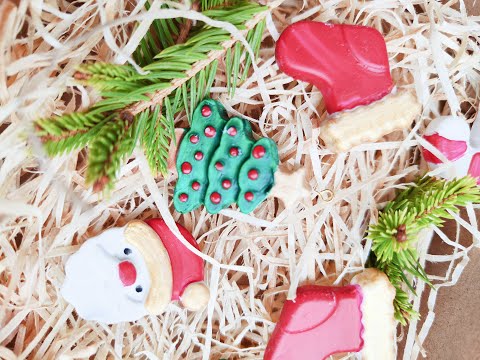 Výtvarka s Amosem - jednoduché odlévané vánoční ozdoby