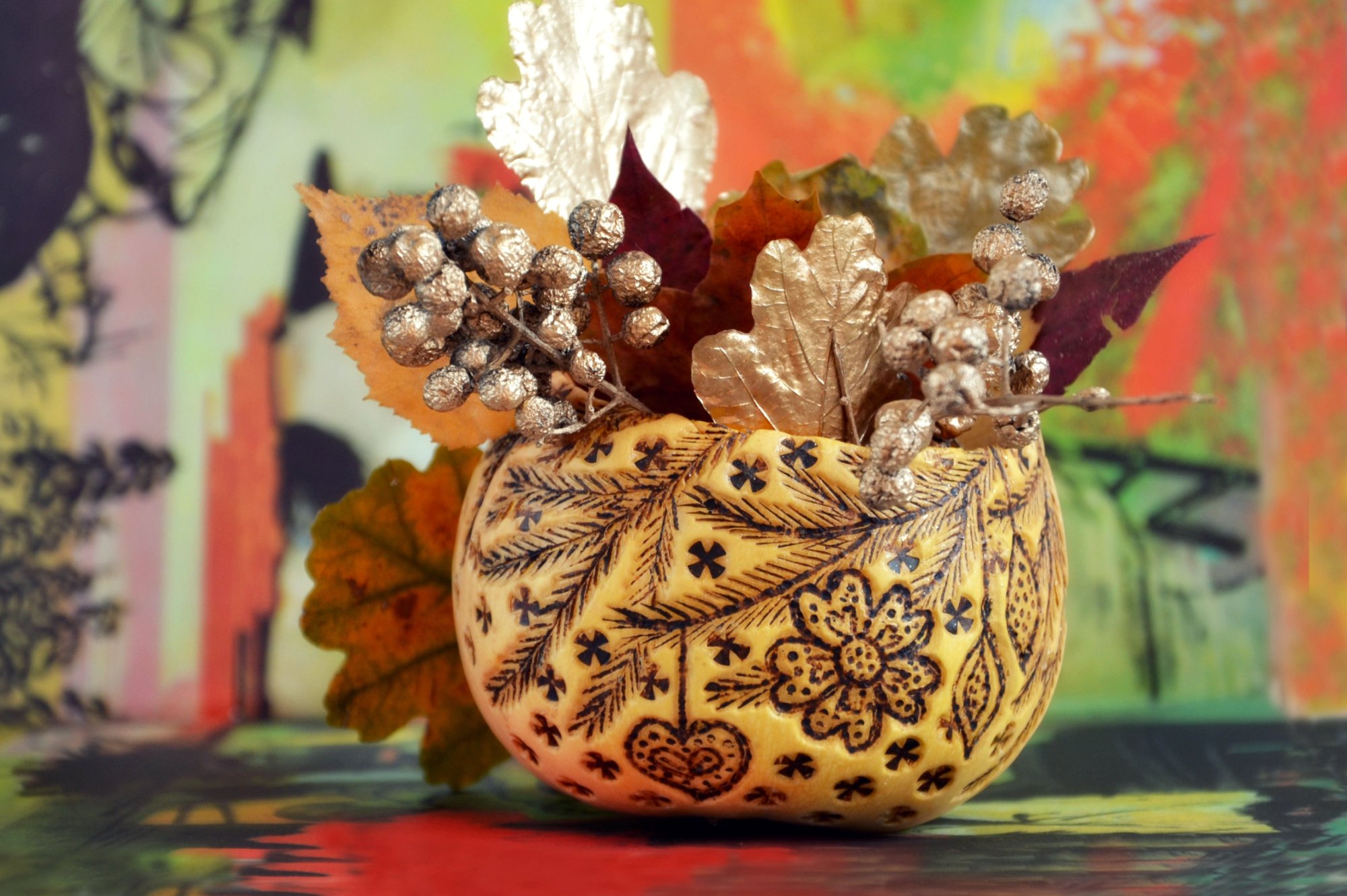 Podzim, čas dýňového tvoření