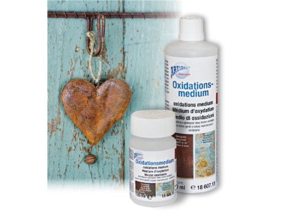 Oxidační médium - zelená patina / rustikální rez 125ml