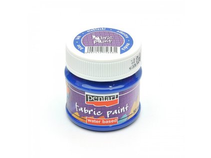 Barva na textil modrá 50ml