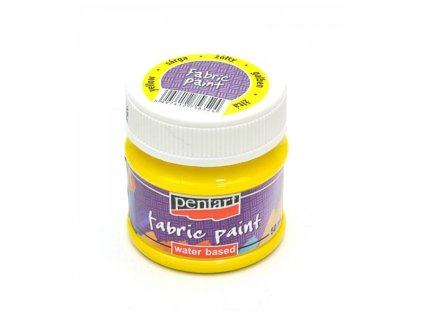 Barva na textil žlutá 50ml