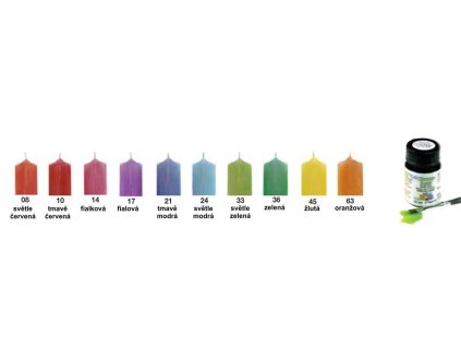 Lazura na vosk 20ml - fialová