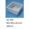 Forma čtverec 360ml