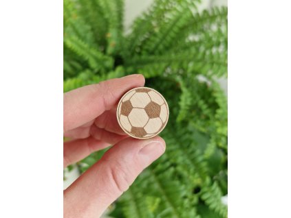 Výřez - fotbalový míč