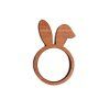 Výřez - kroužek s ušima zajíčka