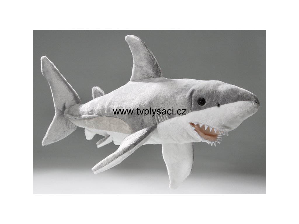 Plyšový žralok 50 cm - plyšové hračky