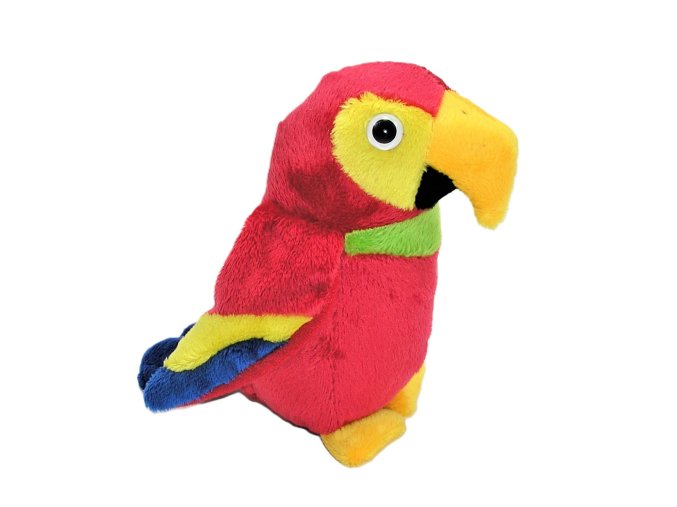 Plush parrot 17cm - plush toys