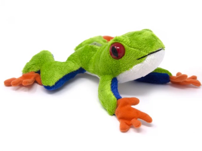 Plush frog 18cm - plush toys