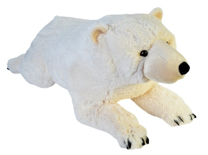 Plush polar bear large 76 cm - plush toys