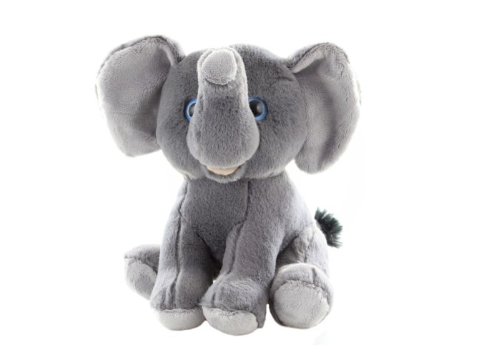 Plush elephant 18 cm - plush toys