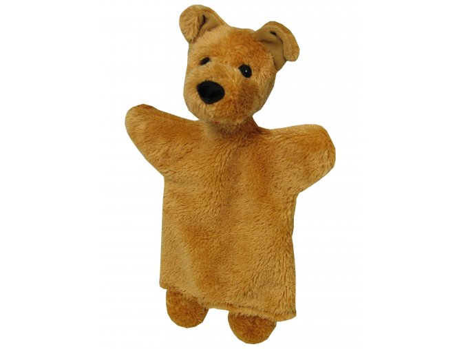 Plush dog puppet 29cm - plush toys