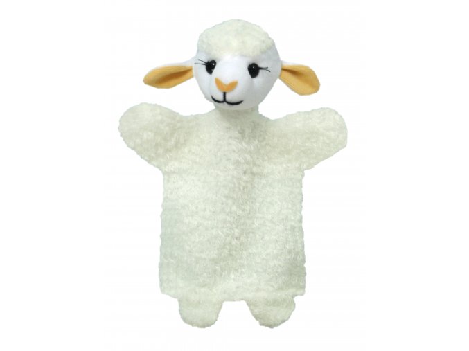 Plush sheep puppet 26cm - plush toys