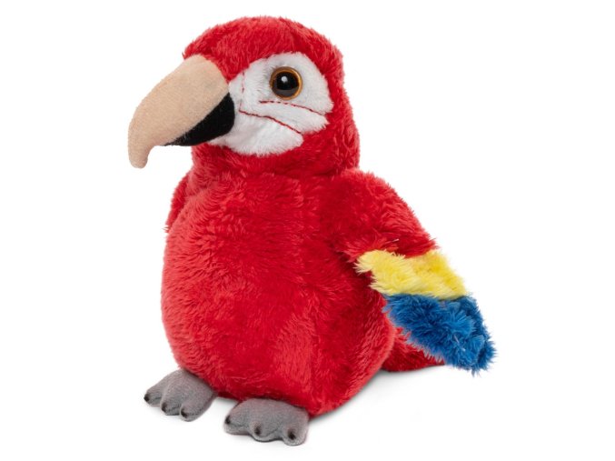 Plush parrot Ara 14 cm - plush toys