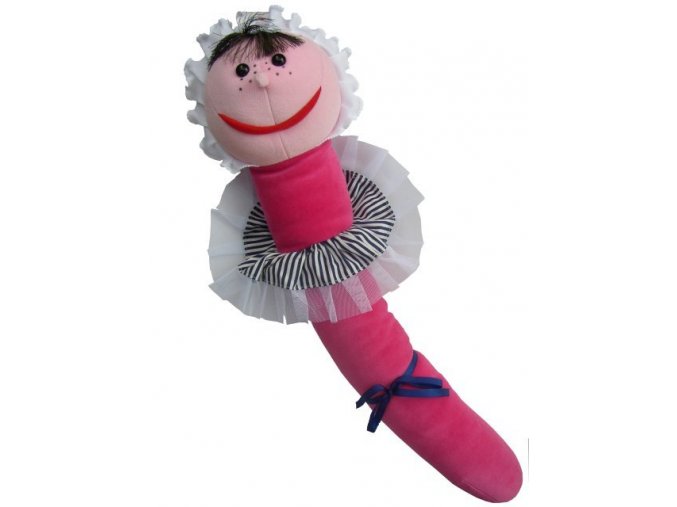Plush Earthworm Julia puppet 70cm - plush toys