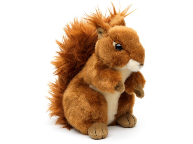 Plush squirrel 19 cm - plush toys