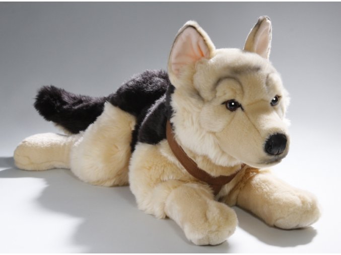 Plush German Shepherd 65 cm - plush toys