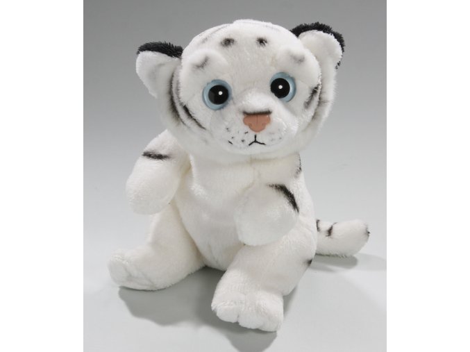 Plush tiger white 15 cm - plush toys