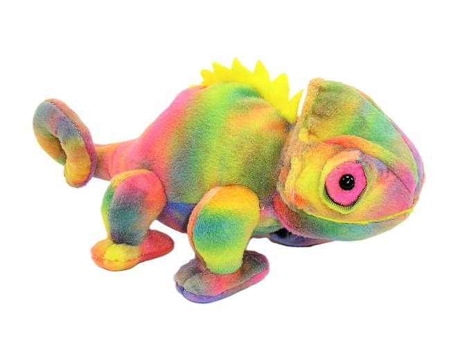 Plush chameleon 20 cm - plush toys
