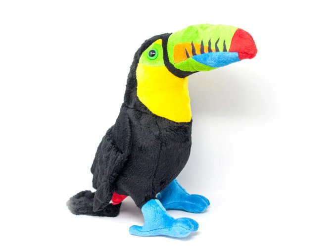 Plush toucan 40 cm - plush toys
