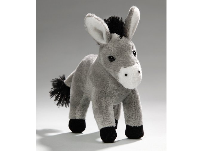 Plush donkey 16 cm - plush toys