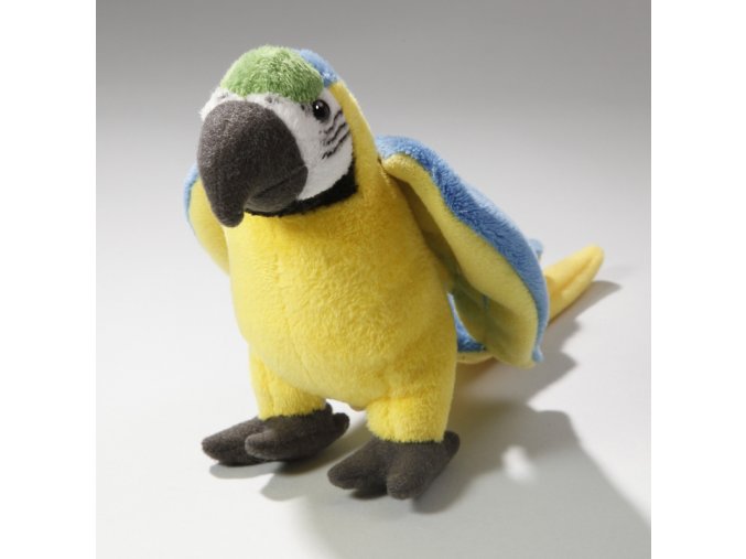Plyšový papoušek 16 cm - plyšové hračky