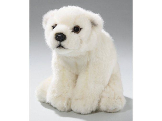 Plush polar bear 20 cm - plush toys