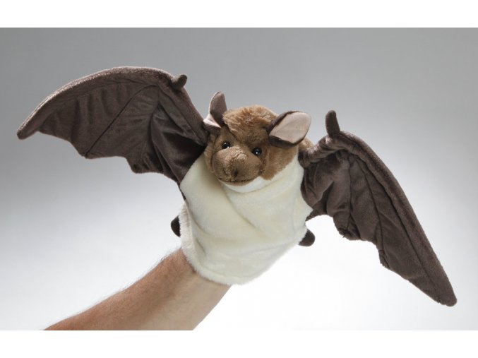 Plush bat puppet 44 cm - plush toys