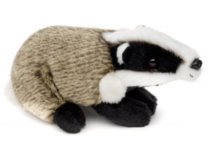 Plush badger 18 cm - plush toys
