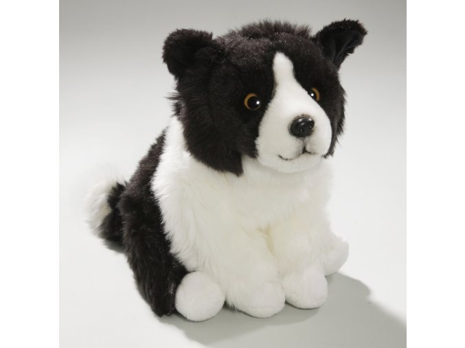 Plyšový pes border kolie 22 cm - plyšové hračky