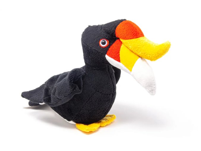 Plush hornbill 18 cm - plush toys