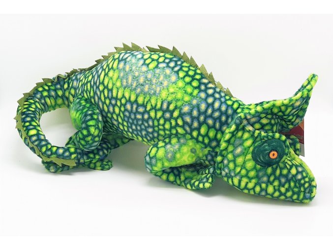 Plyšový chameleon velký 72 cm - plyšové hračky