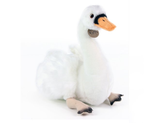 Plush swan 30 cm - plush toys