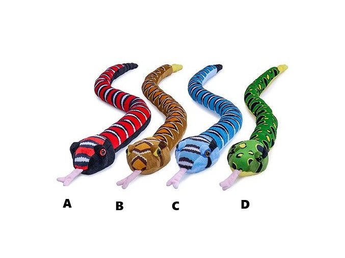 Plush snake 100 cm - plush toys