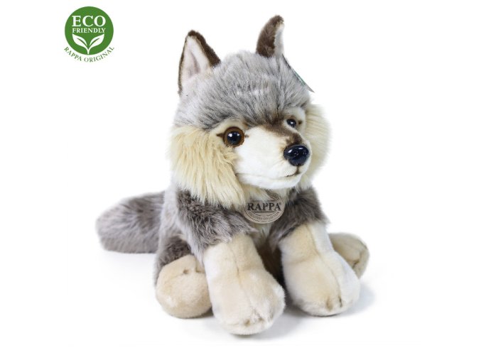 Plush wolf 30 cm - plush toys