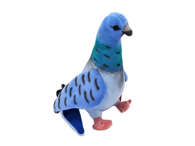 Plush pigeon 22 cm - plush toys