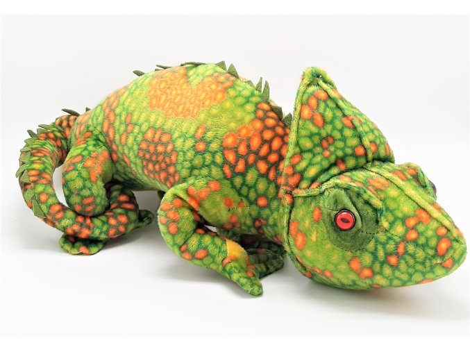 Plyšový chameleon velký 72 cm - plyšové hračky