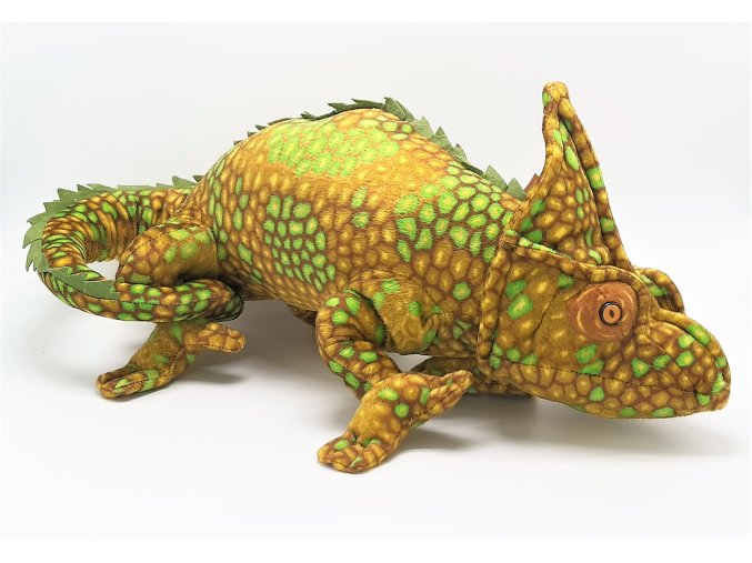 Plyšový chameleon velký 72 cm - plyšové hračky